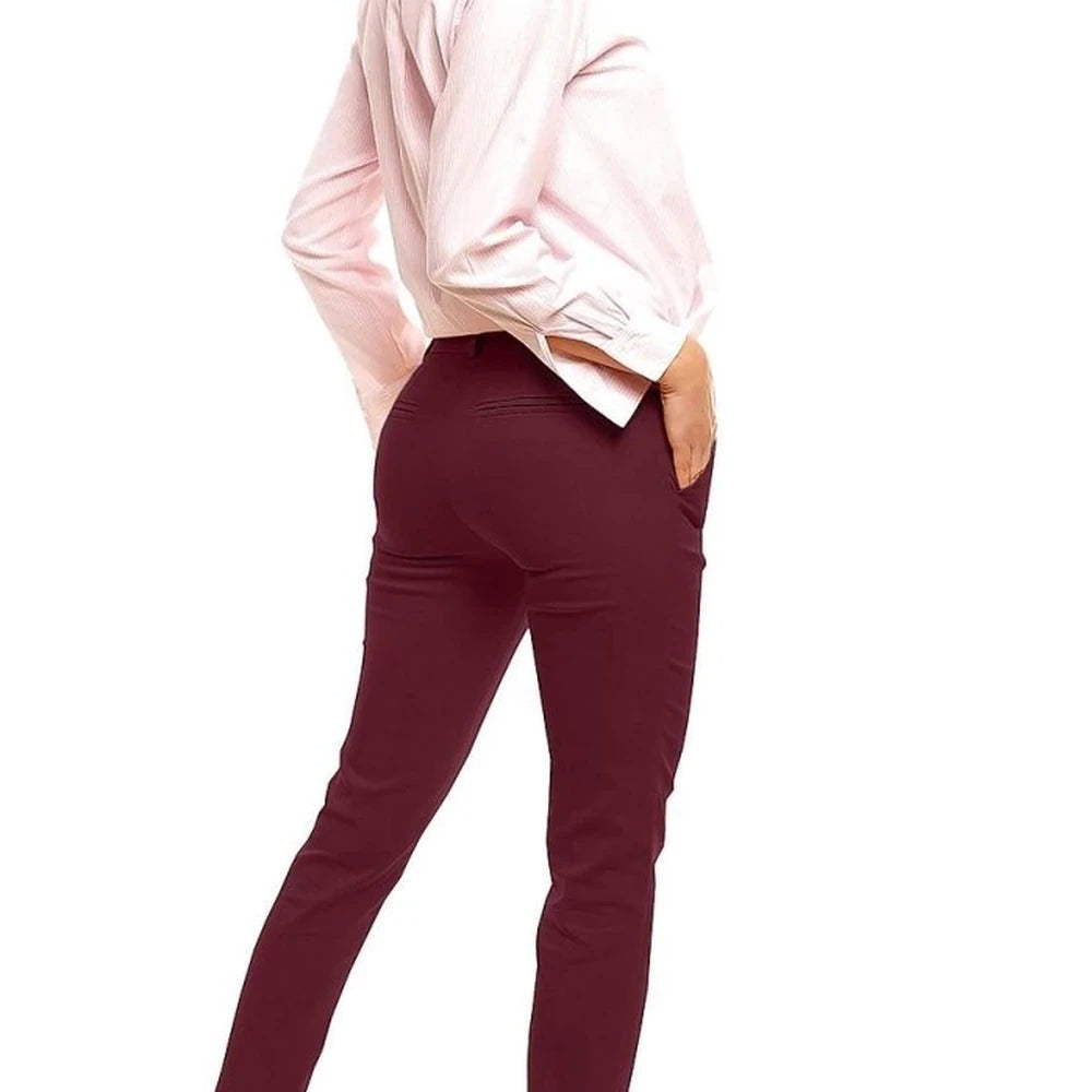 Women's 7/8 Trousers with High Waist
