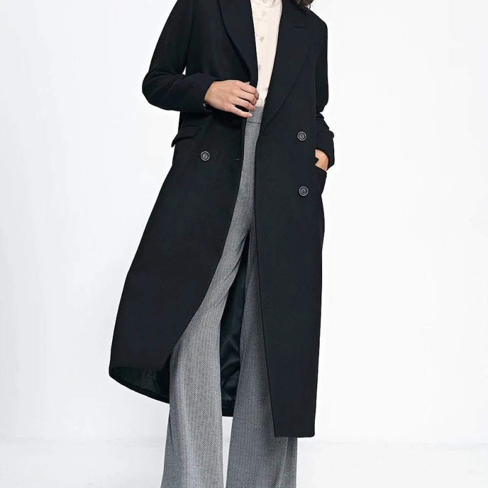 Gray Oversize Coat