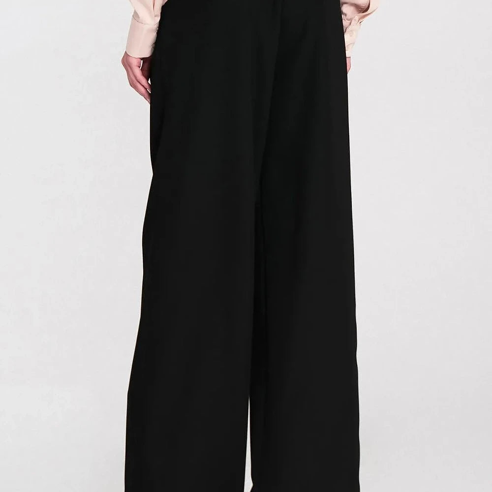 Women's High Waist Wide Leg Trousers