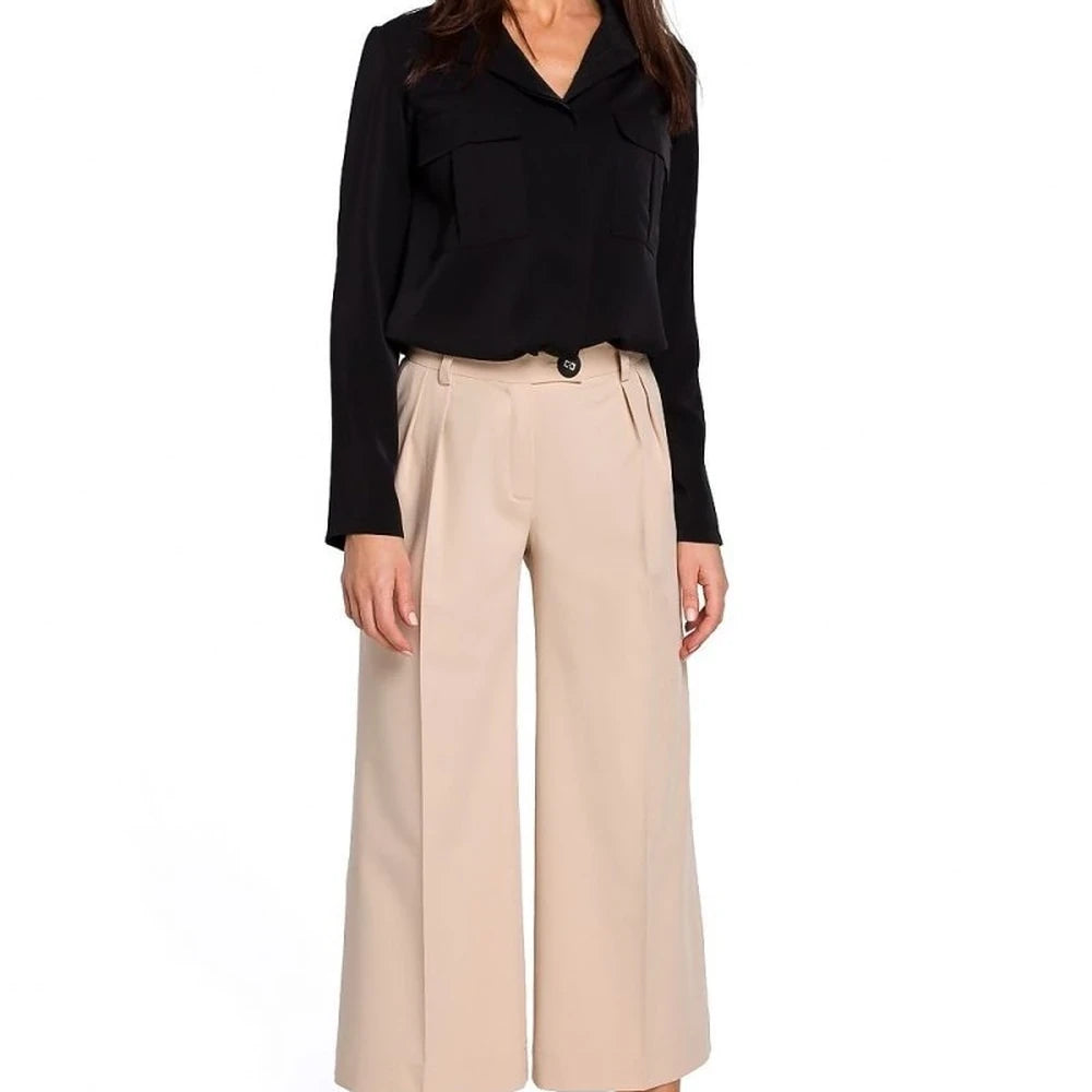 Women's Loose Cullottes Trousers
