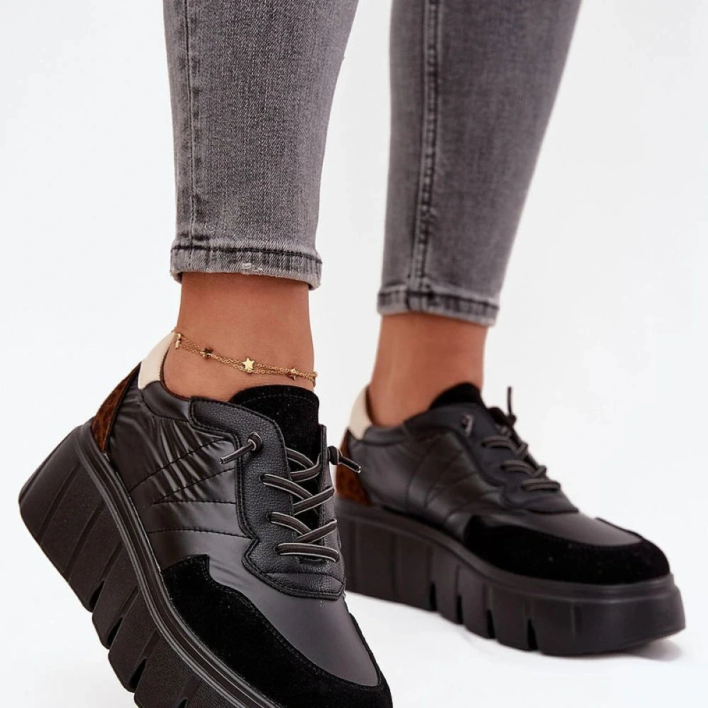Vinceza platform sports shoes casual comfort