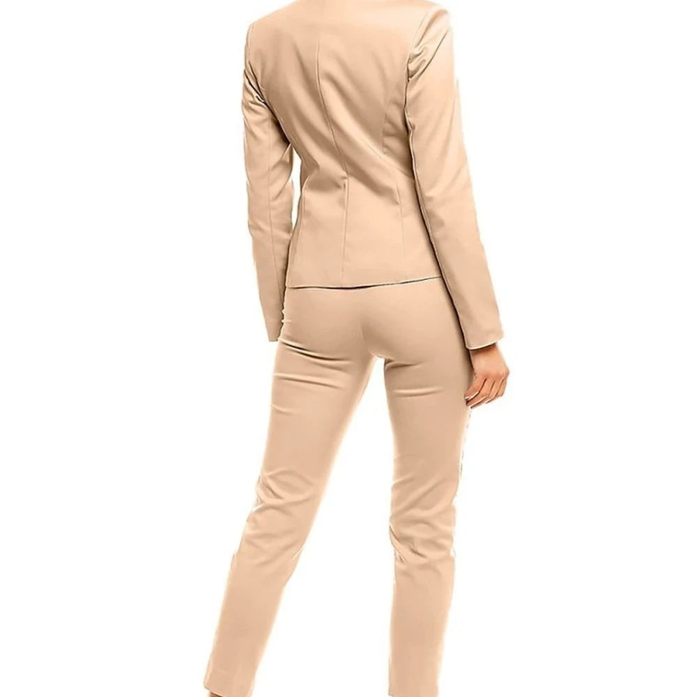 Women's 7/8 Trousers with High Waist