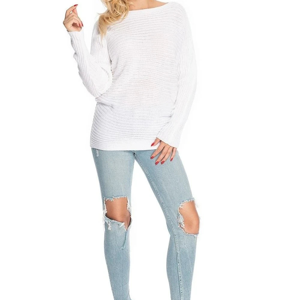 Acrylic Kimono Cut Sweater