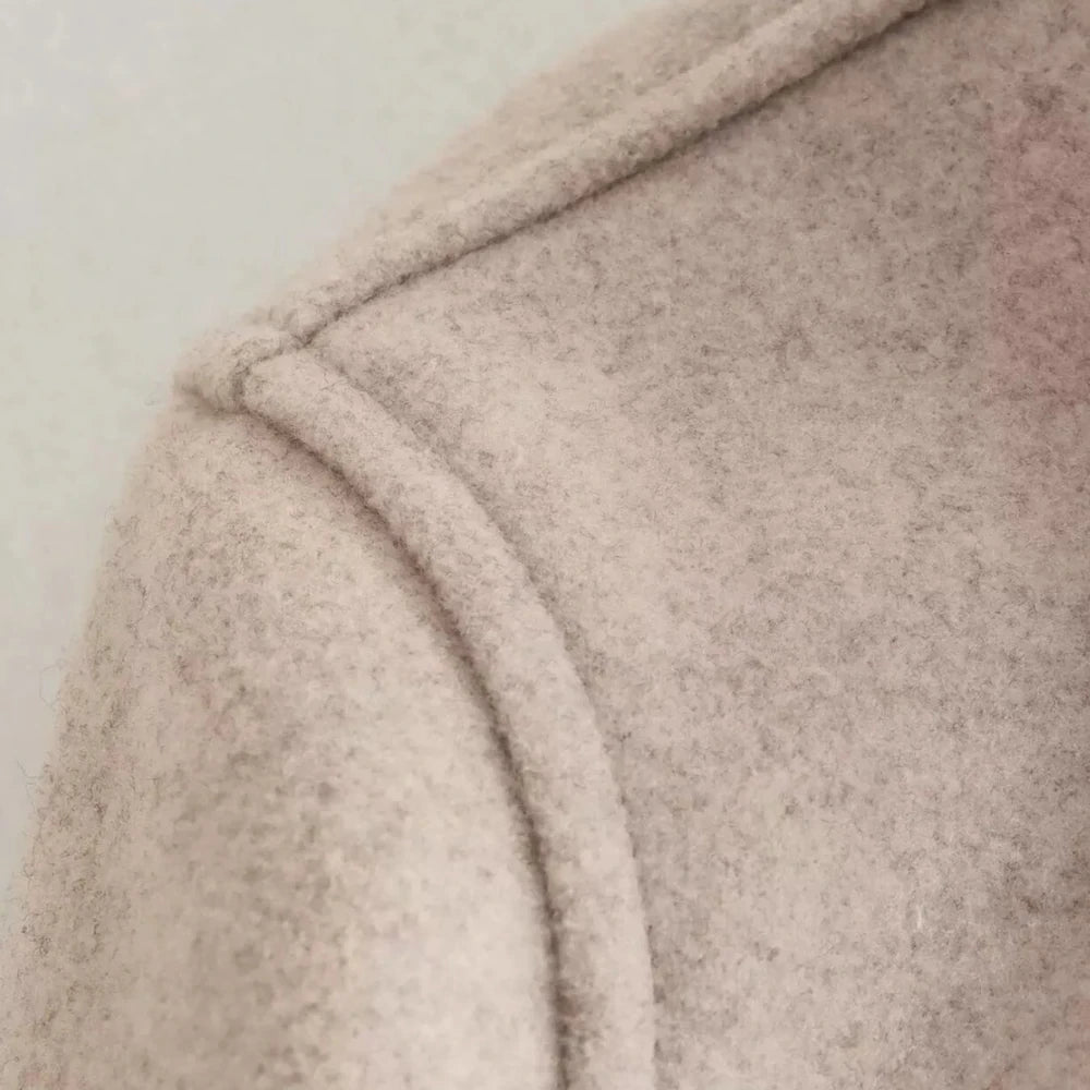 Snap Down Long Sleeve Jacket