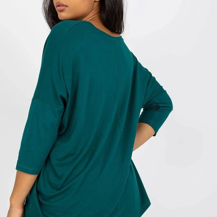 Comfortable Round Neck Short Sleeve Top