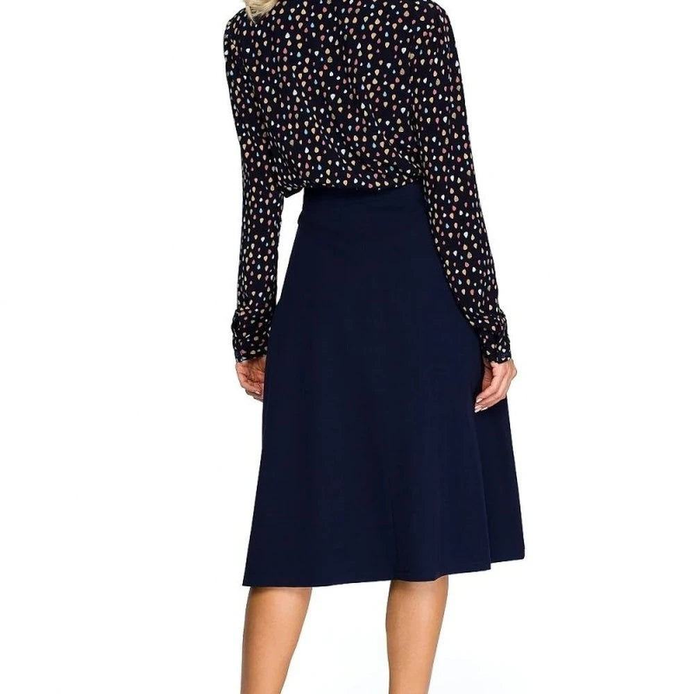 A-Line Midi Skirt