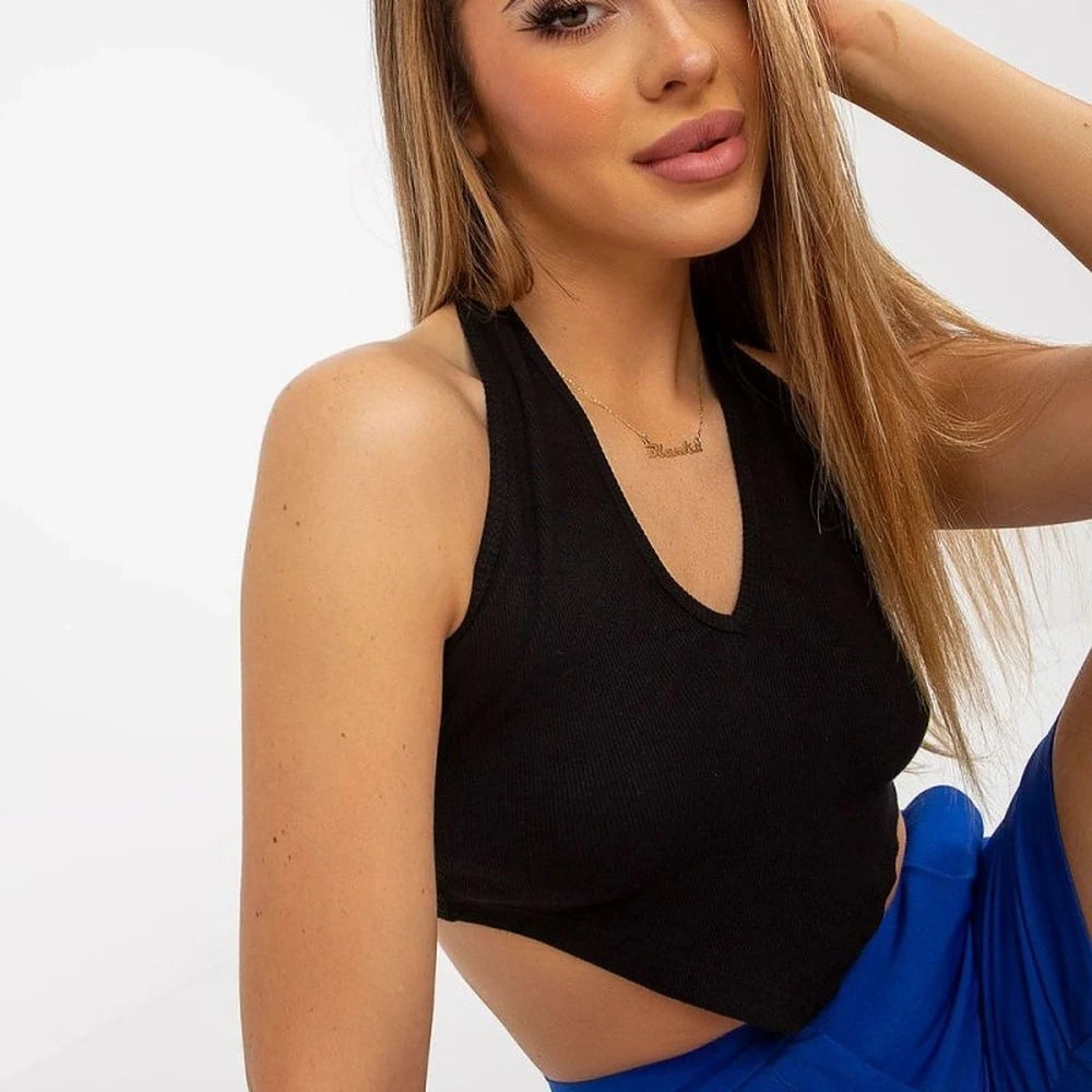 Ribbed Short Top for Summer