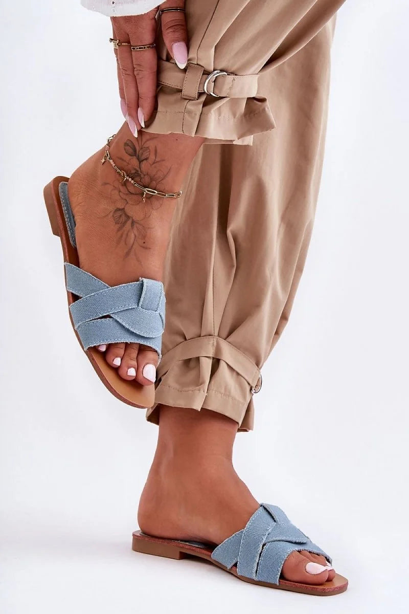 Women's Flat-Heeled Flip-Flops with Non-Slip Sole