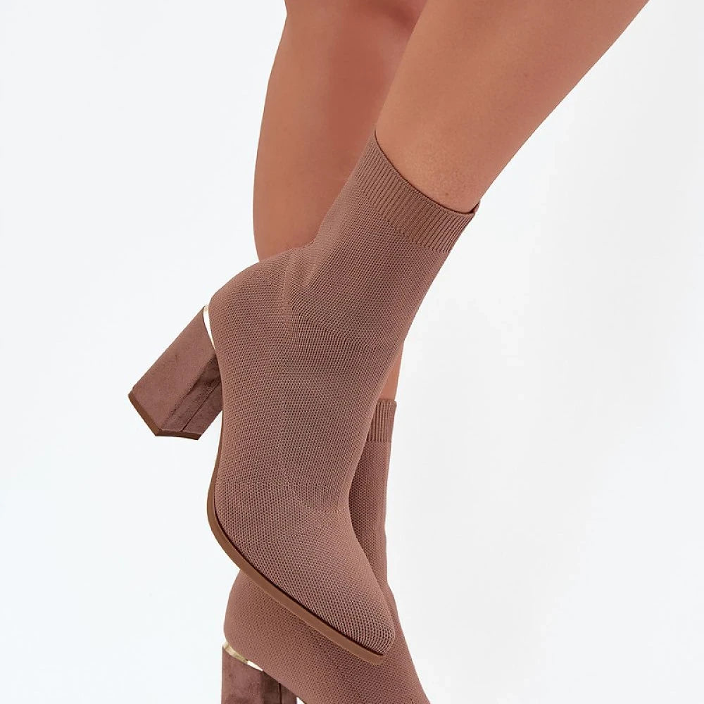 Heel boots Step in style