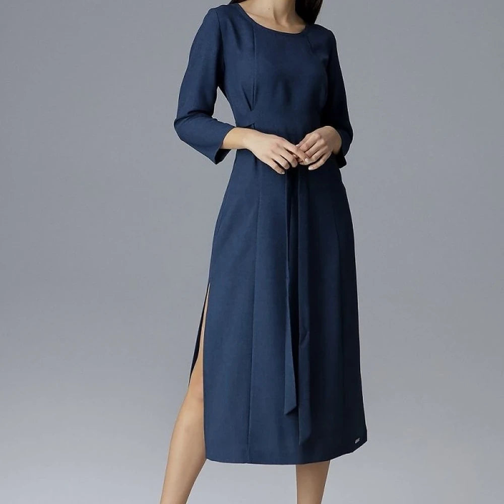 Women's Polyester 3/4 Sleeve Cocktail Dress