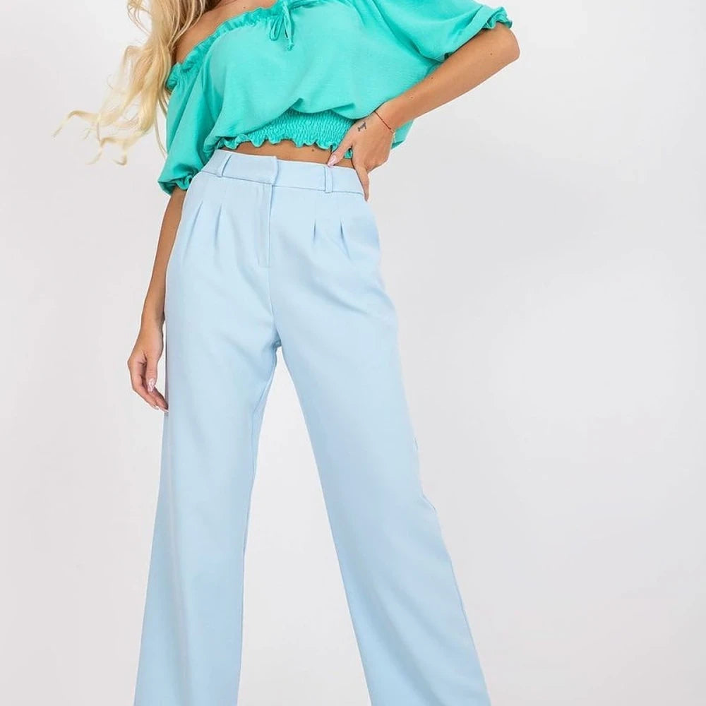 Women's Wide Leg Pants with Belt