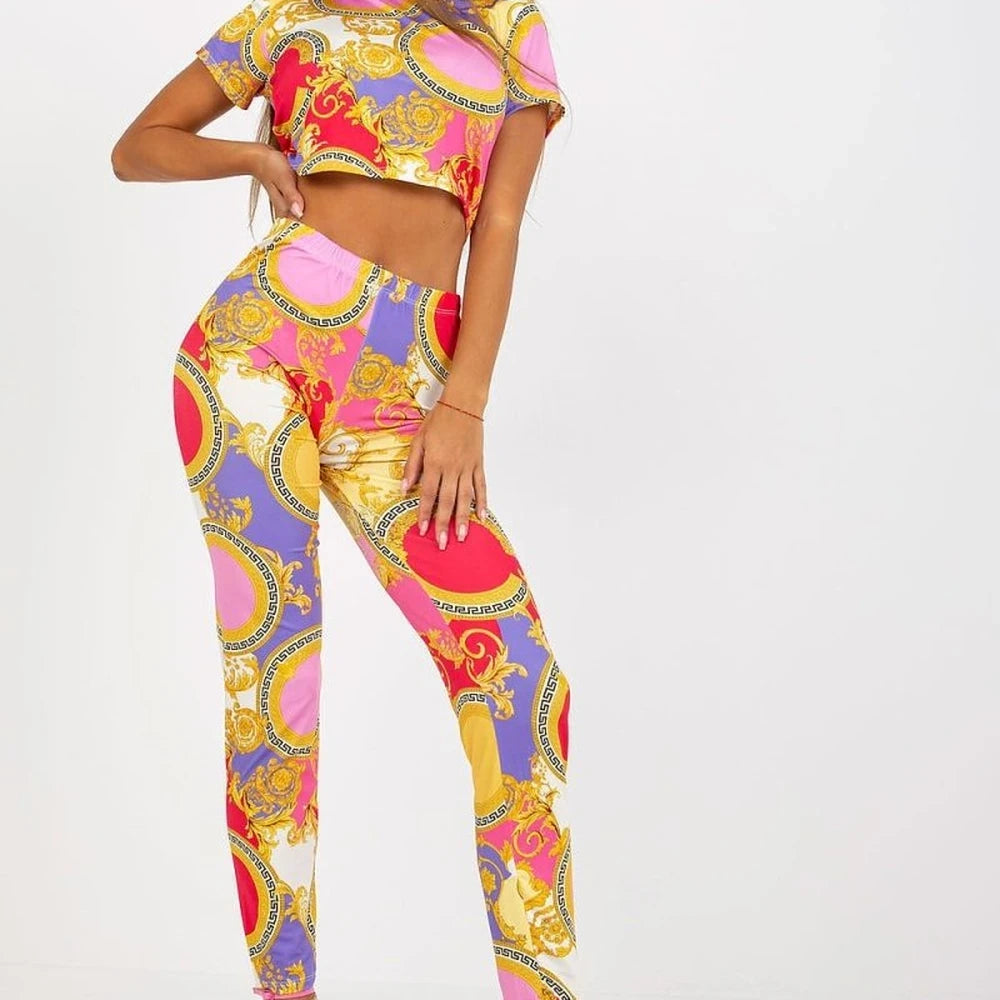 Summer T-Shirt & Leggings Set