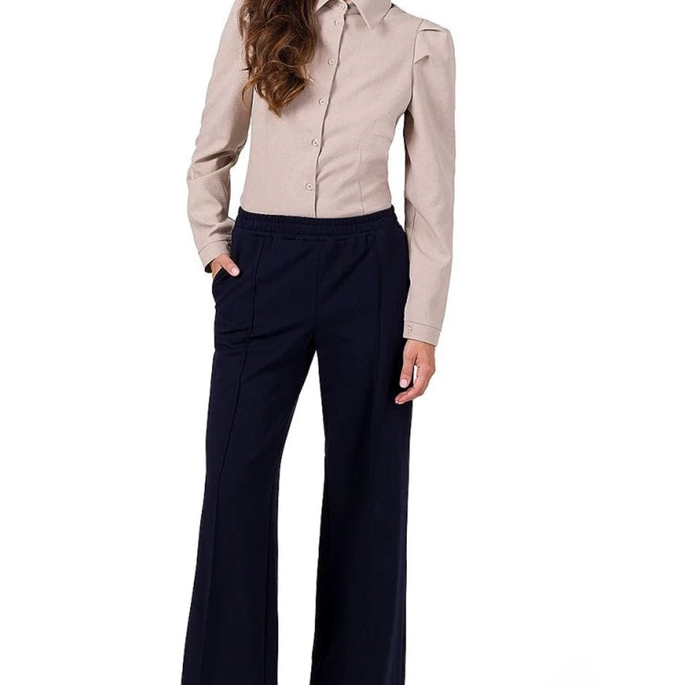 Women's Cotton Sweatshirt Knit Trousers