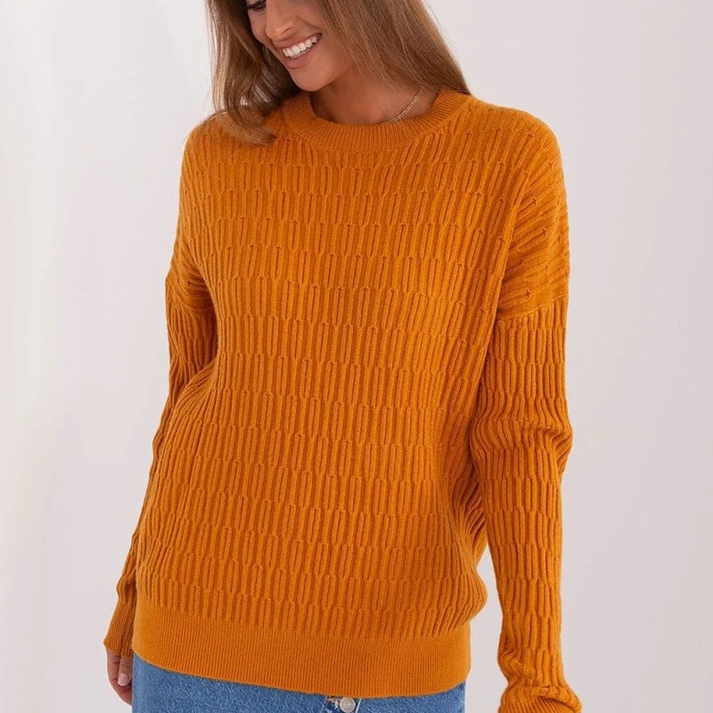 Women's Variegated Knit Sweater