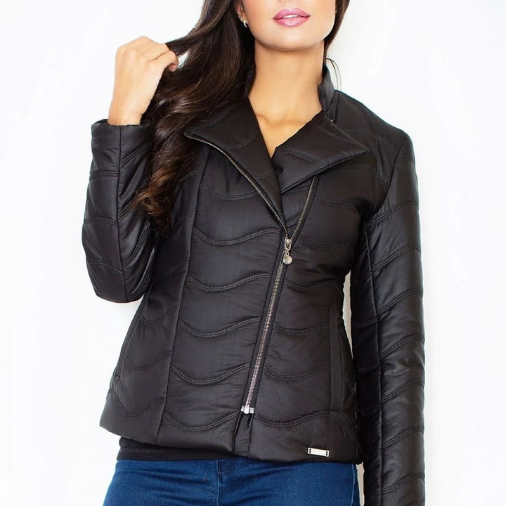 Quilted Ramoneska Style Jacket