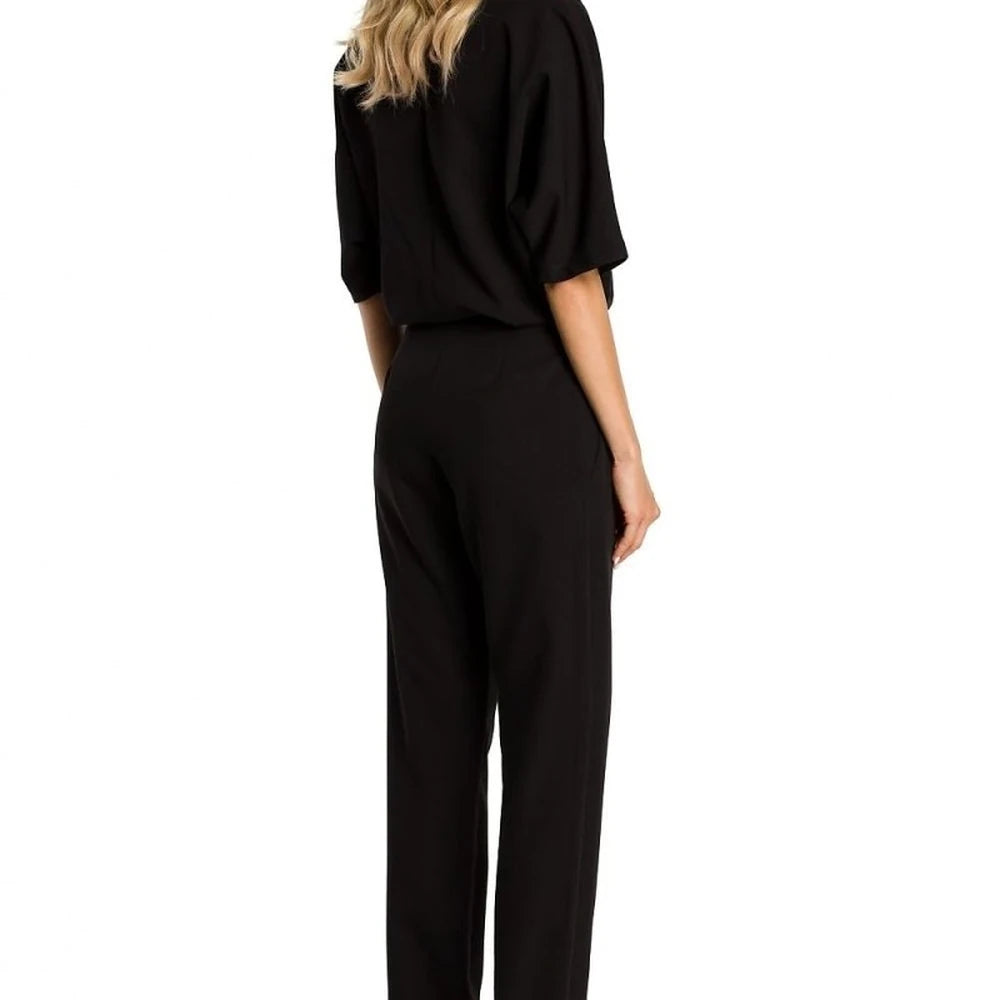 Comfortable Jumpsuit with Belt