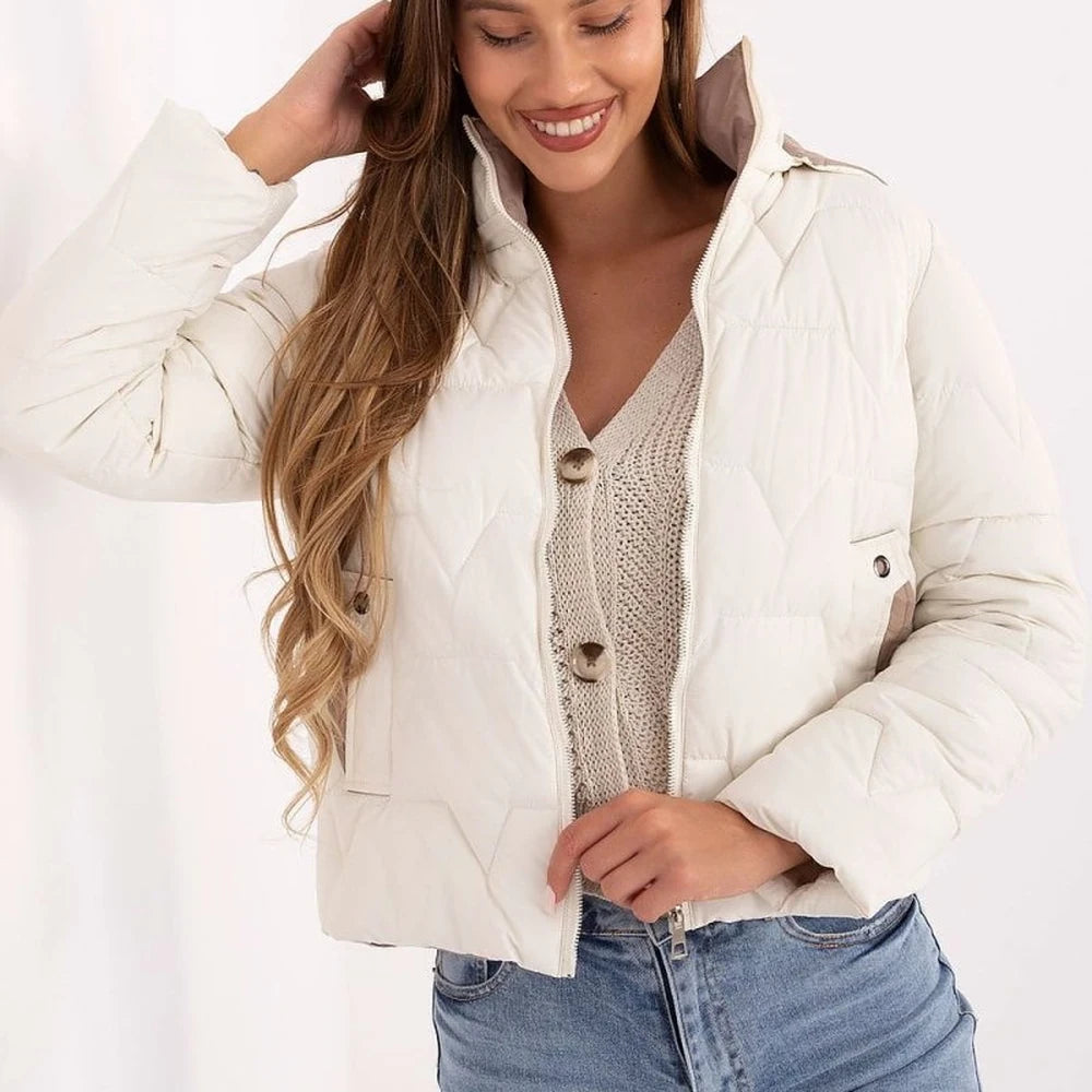 Women's Detachable Hood Down Jacket