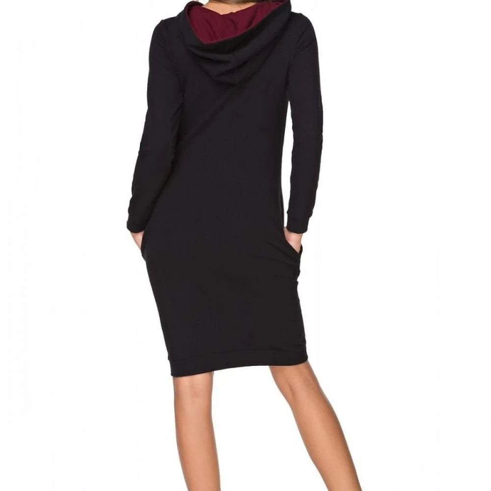 Sports Day Dress with Hood | Sweatshirt Knit