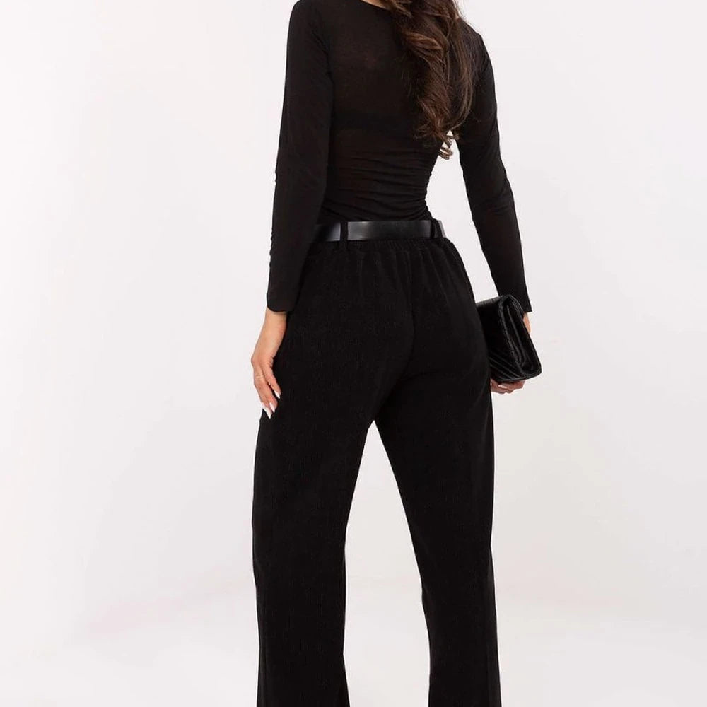 Women's Corduroy Wide Leg Trousers