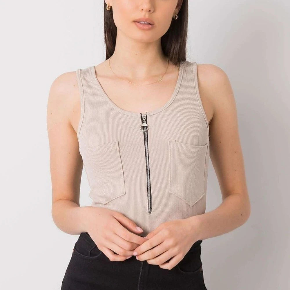 T-shirt with Zipped Pockets