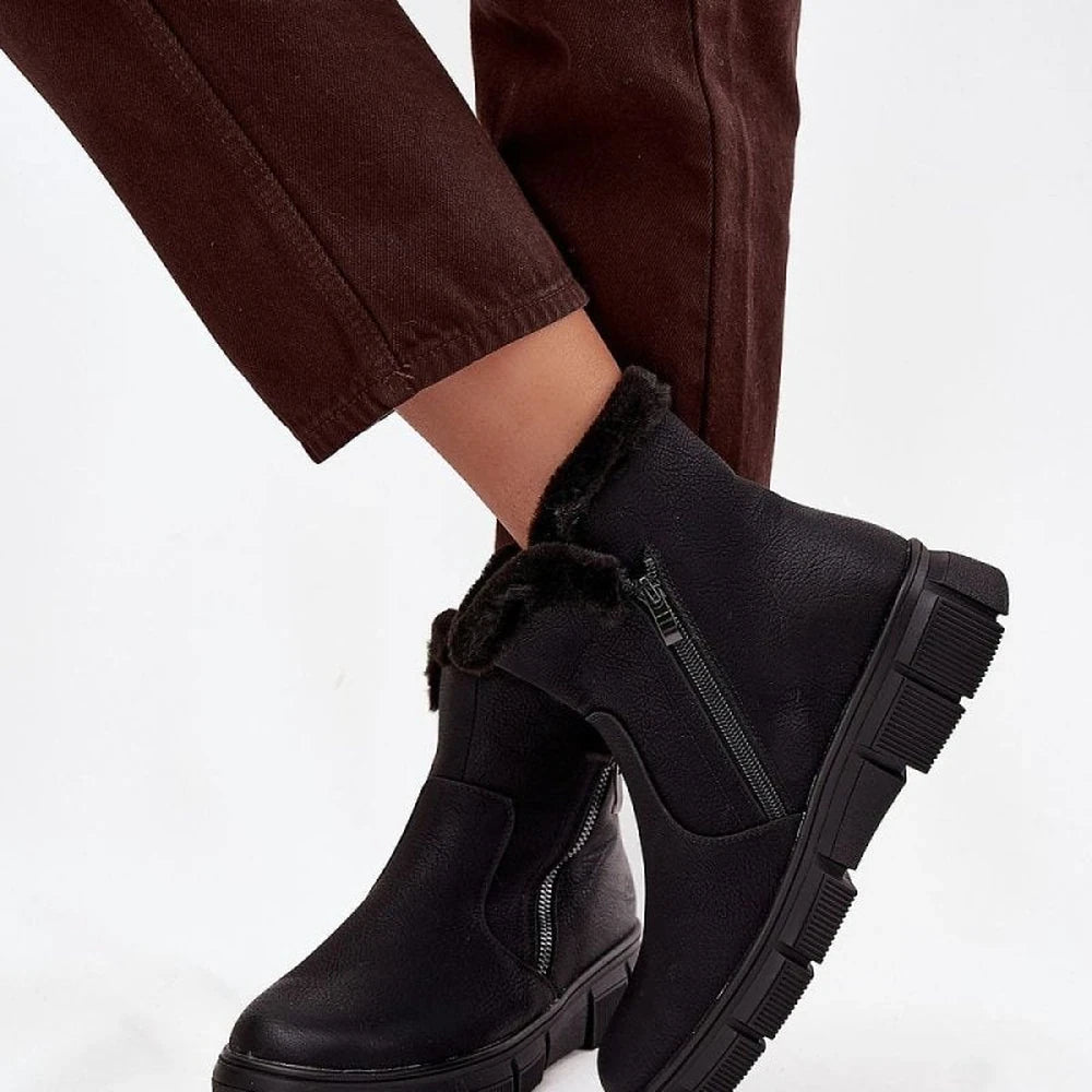 Women's Warm Fur Lined Snow Boots