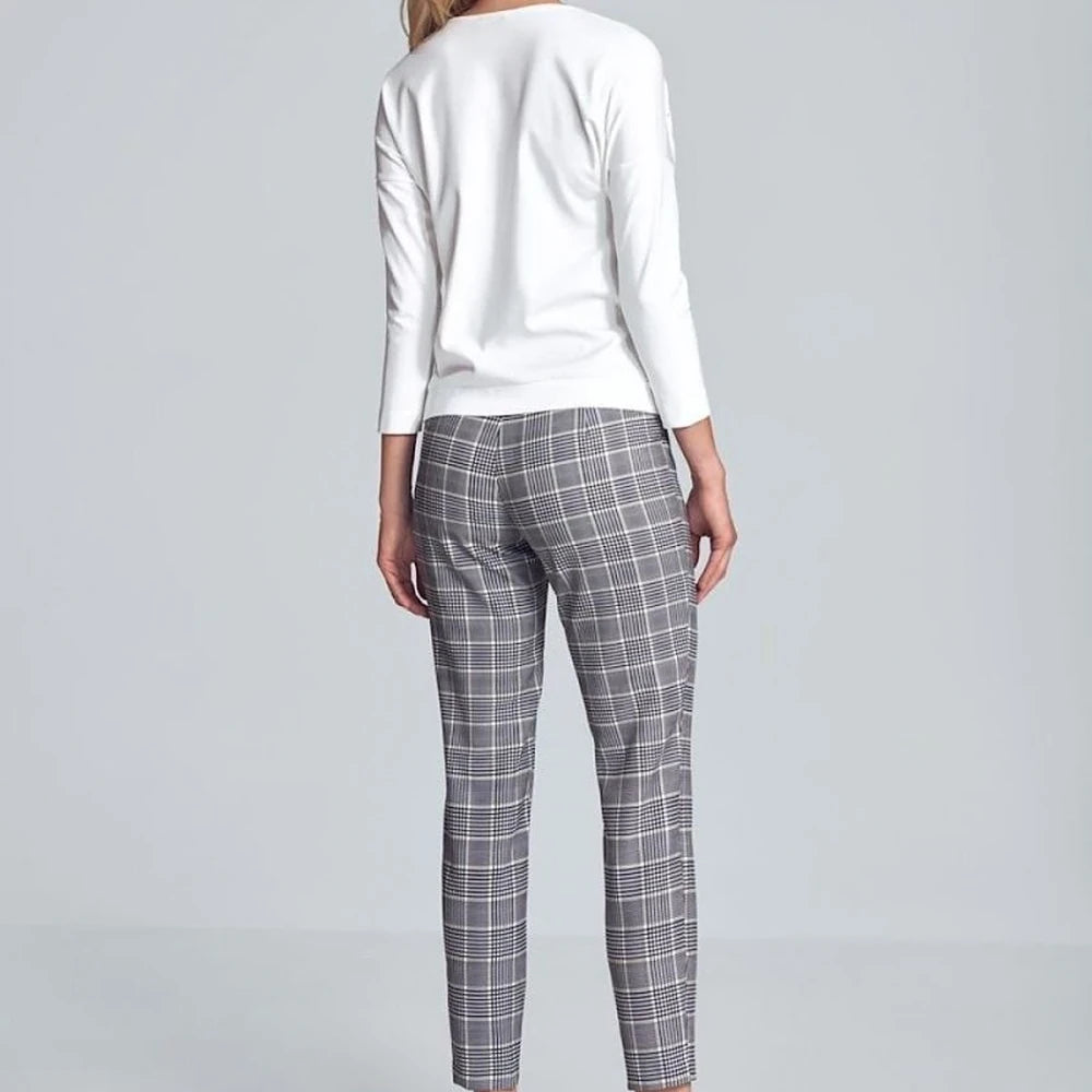 Chic Envelope Neckline Blouse