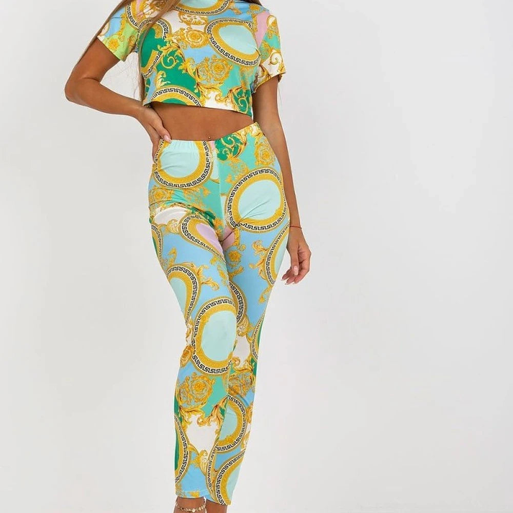 Summer T-Shirt & Leggings Set