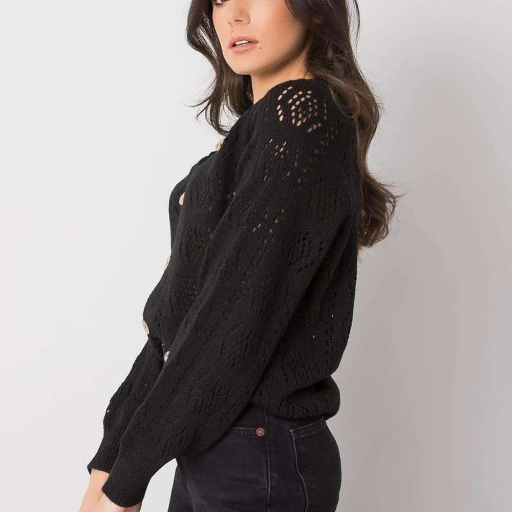Unbuttoned Long Sleeve Cardigan Sweater