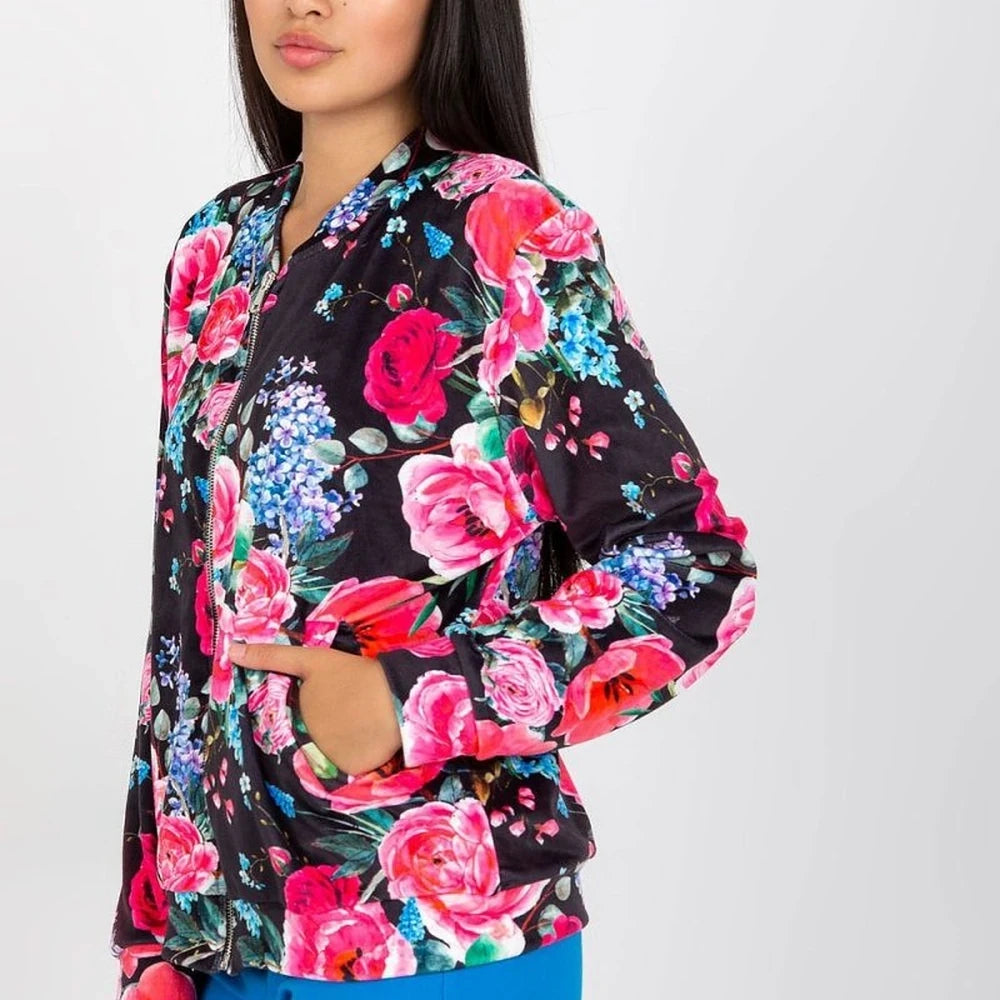 Viscose Spandex Zippered Sweatshirt