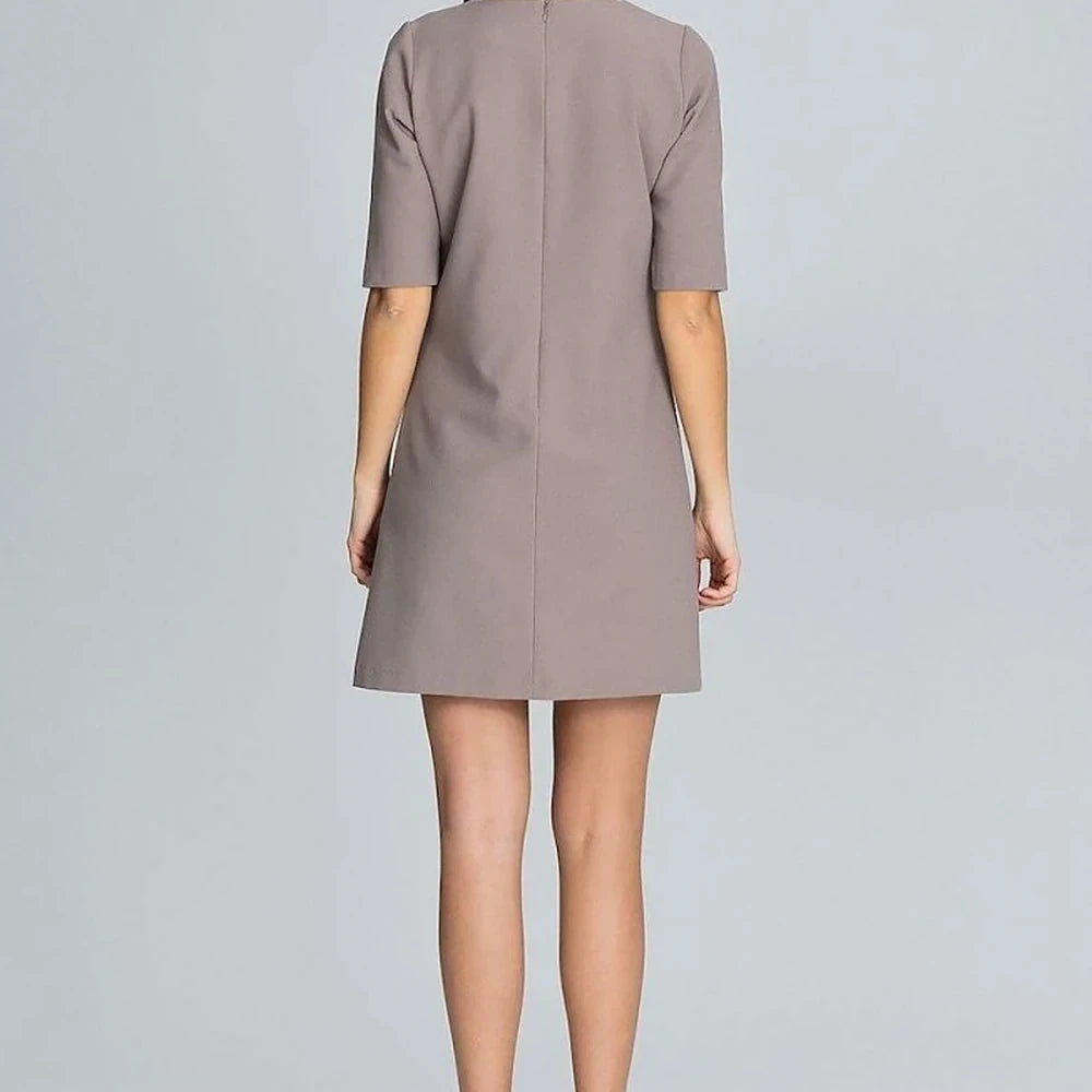 Elegant 3/4 Sleeve Cocktail Dress