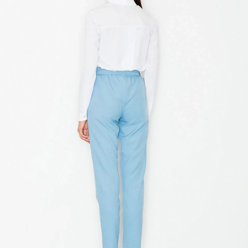 Women's Polyester Trousers with Sash