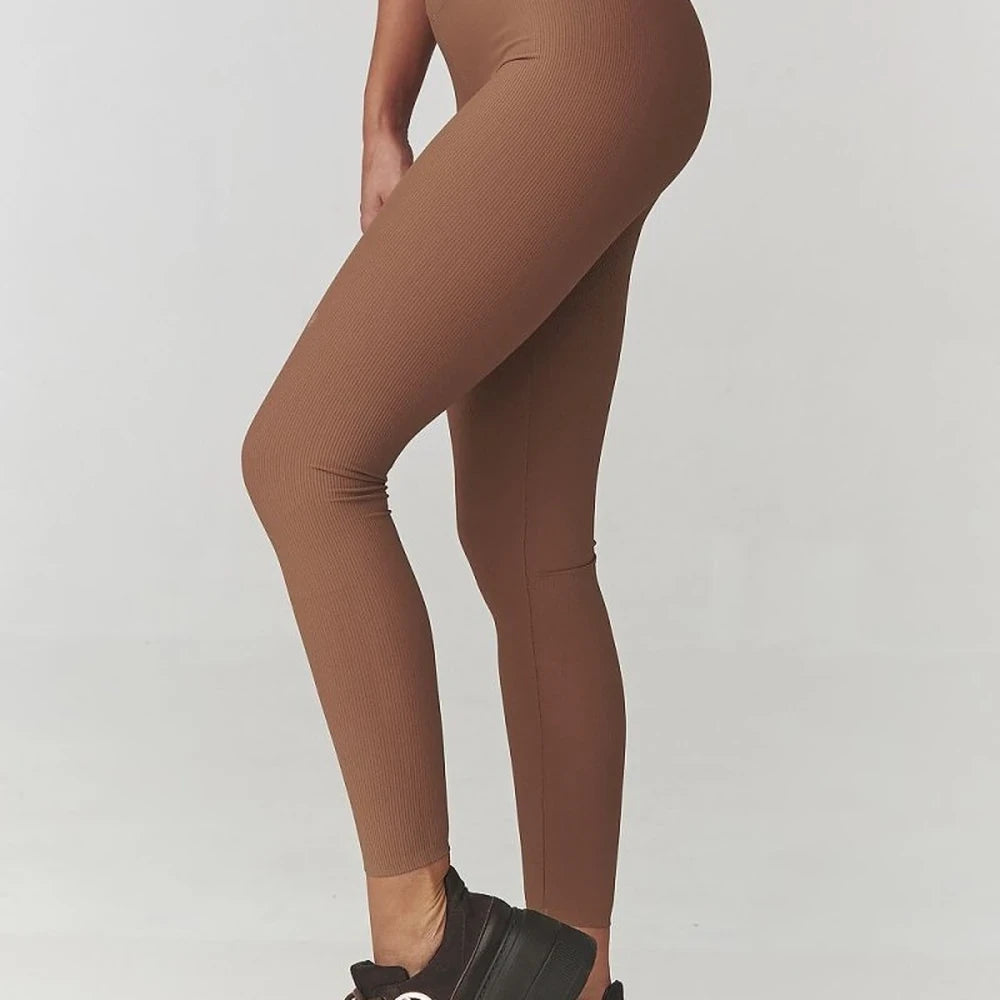 Ribbed High Waist Leggings