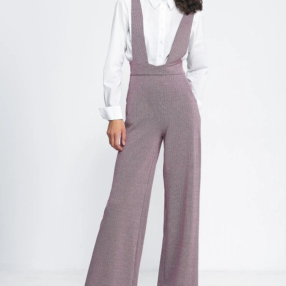 High-Waisted Jumpsuit with Wide Legs