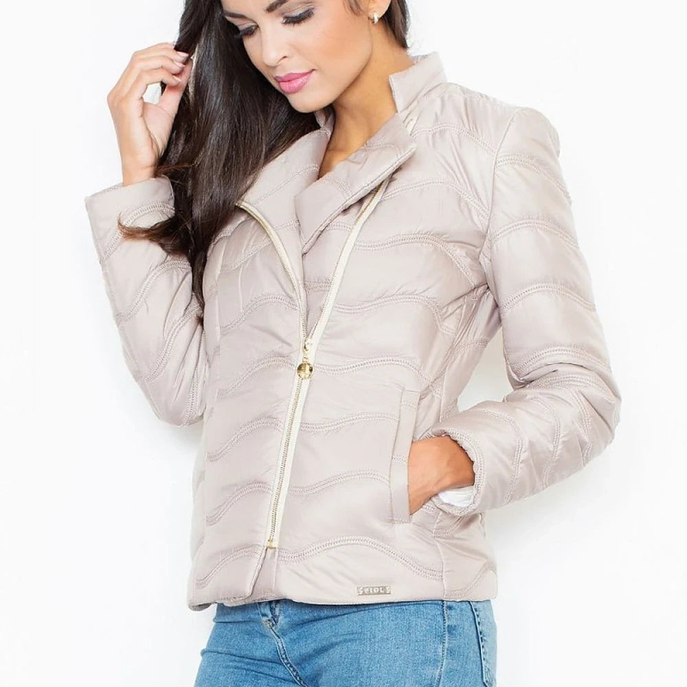 Quilted Ramoneska Style Jacket