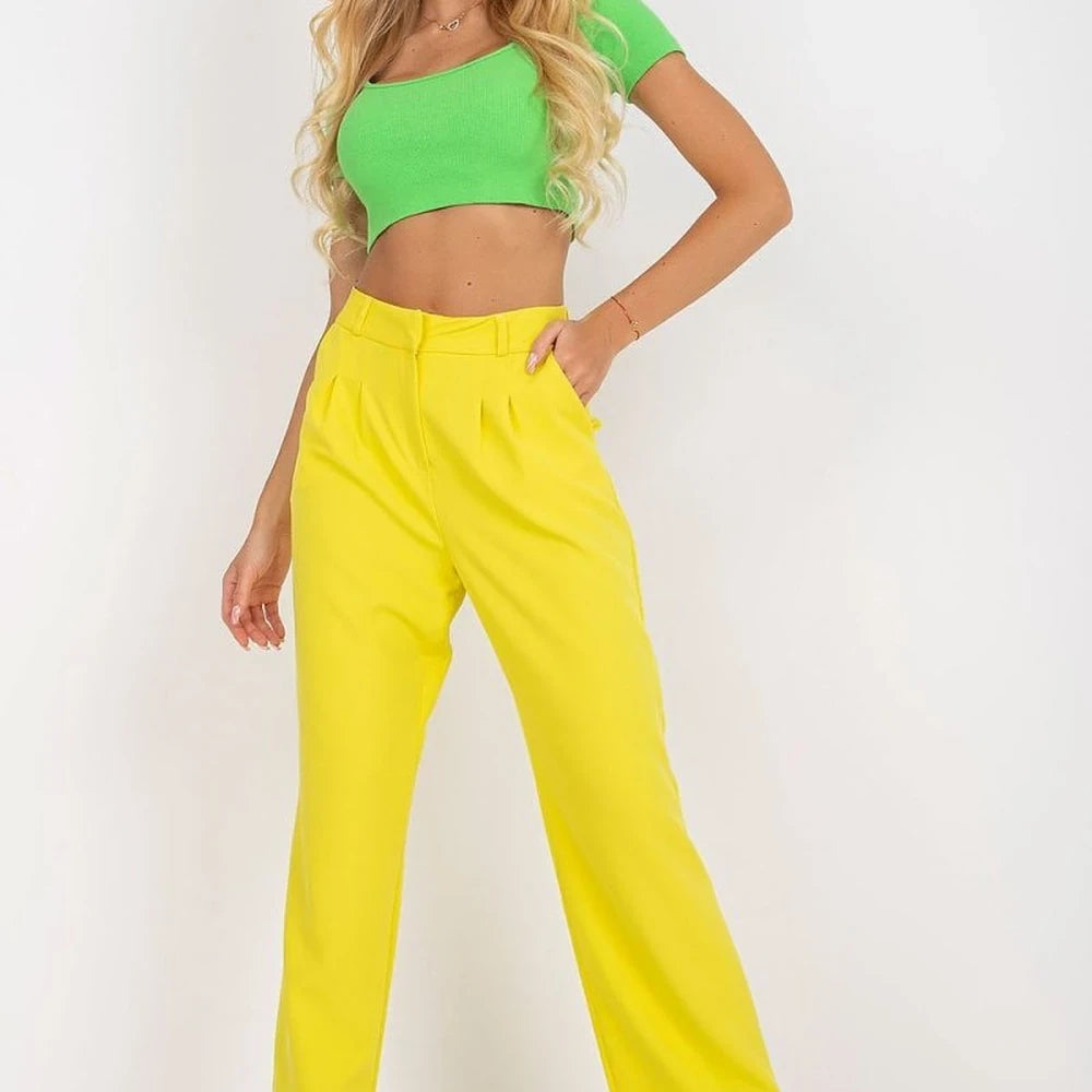 Women's Wide Leg Pants with Belt