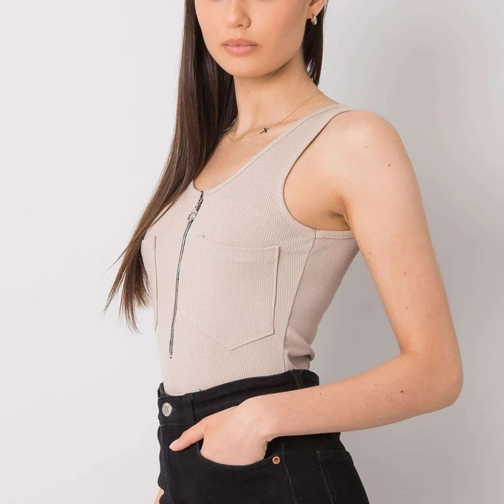T-shirt with Zipped Pockets