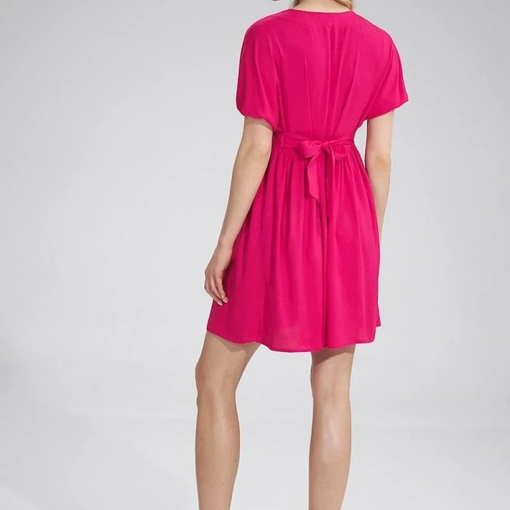 Sweetheart Neckline Buffet Sleeve Dress