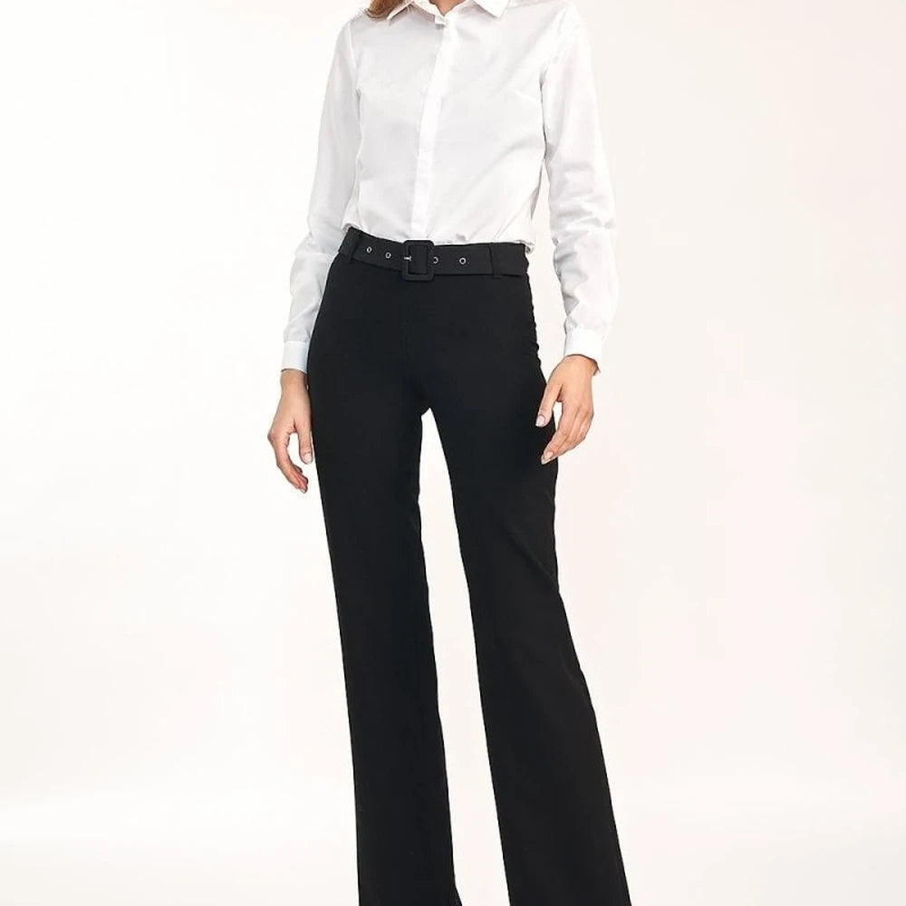 Women's Flared Leg Trousers