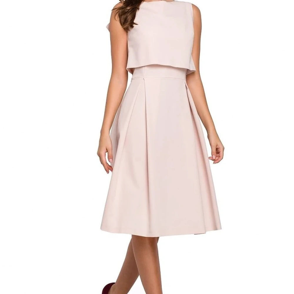 Evening Dress with Exposed Back