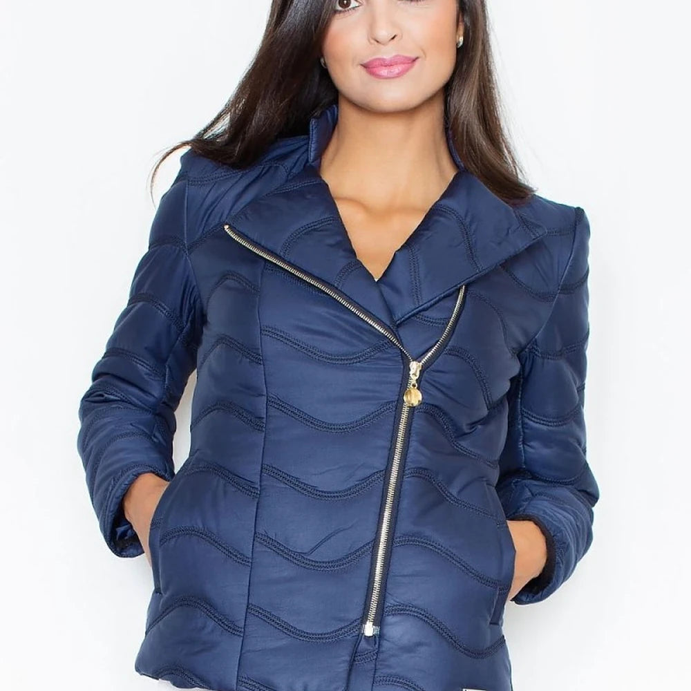 Quilted Ramoneska Style Jacket
