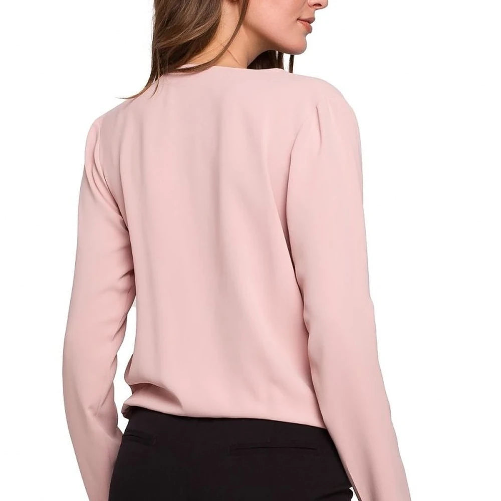 Women's Envelope Blouse - Light Fabric