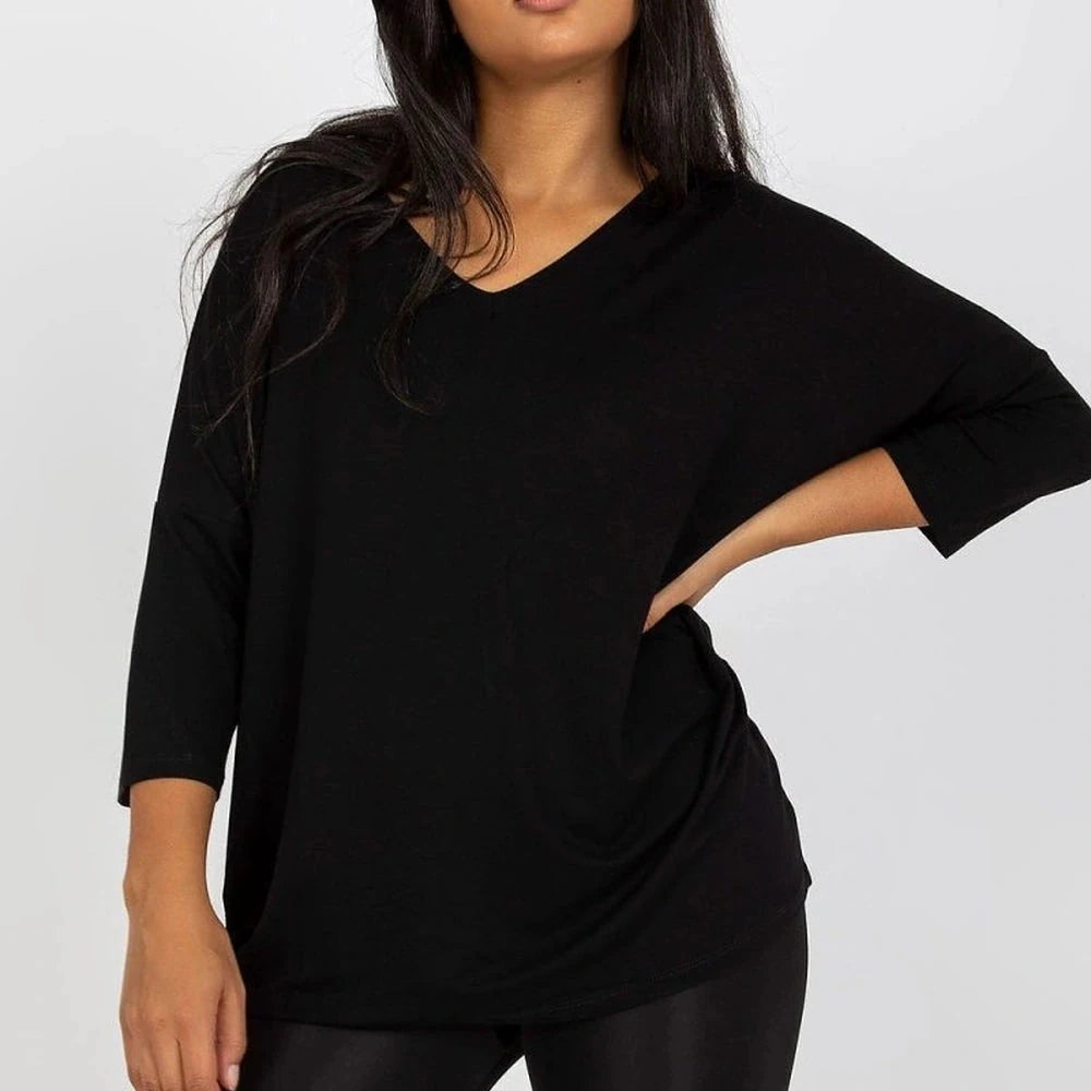 Comfortable Round Neck Short Sleeve Top