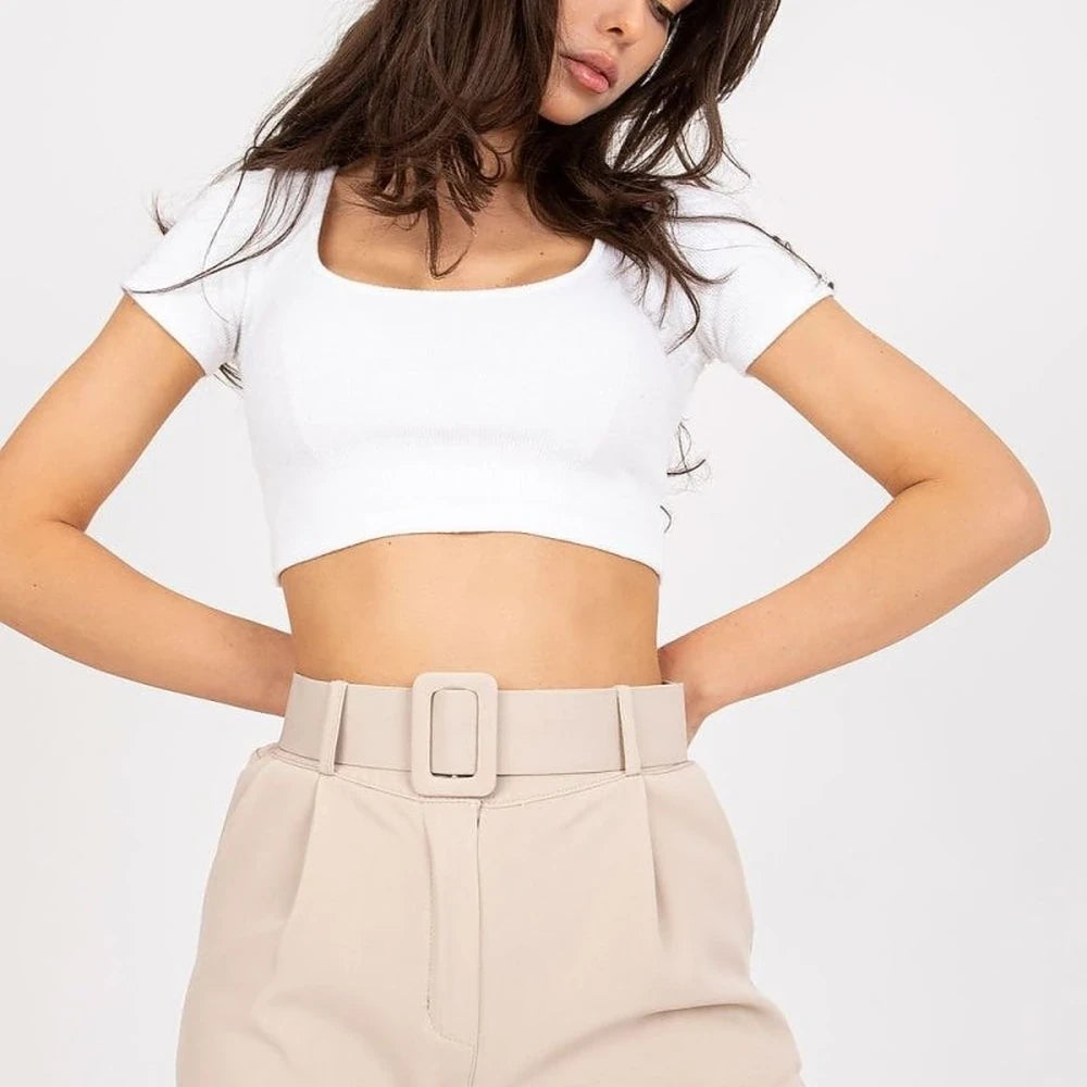 Women's Violet Spandex Polyester Shorts