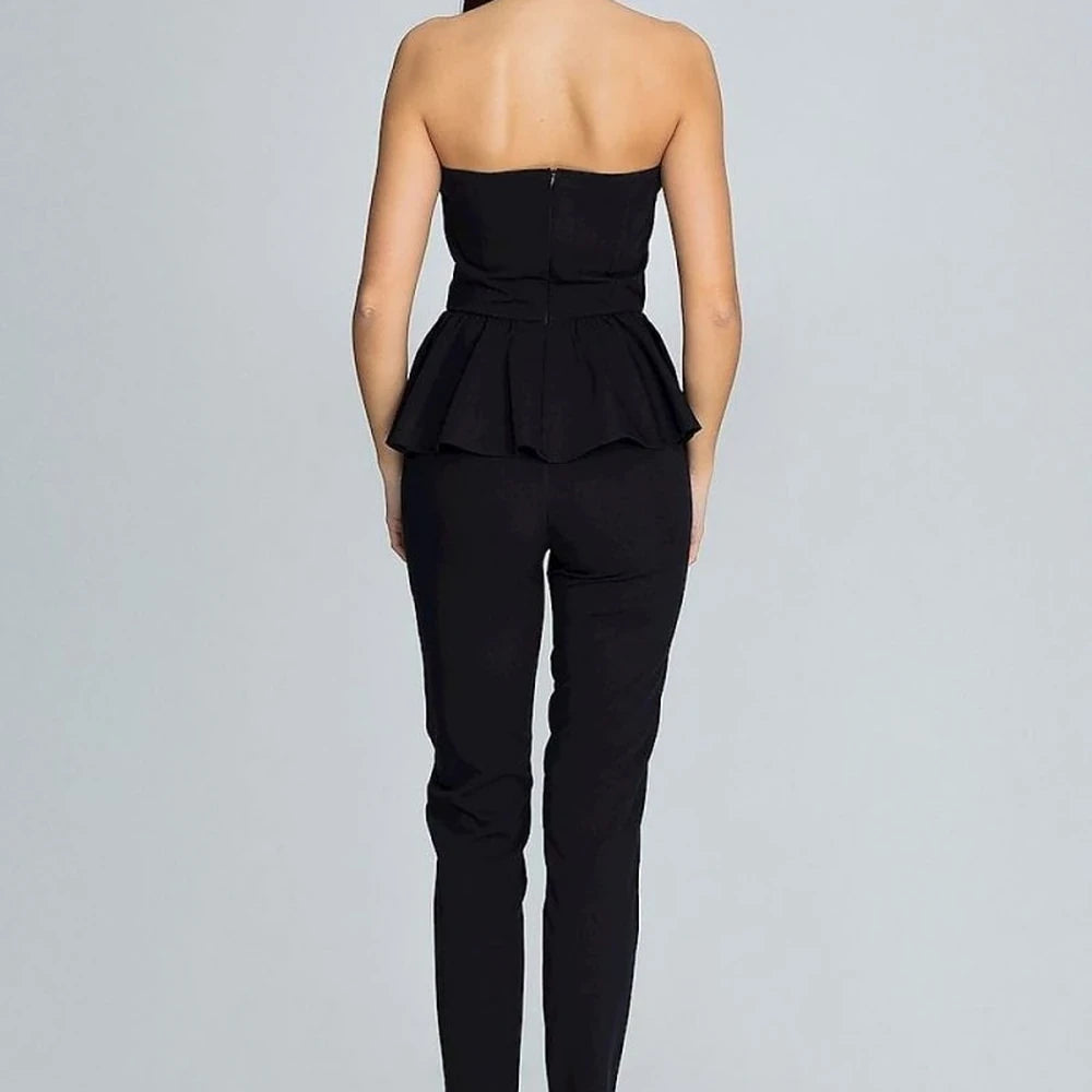 Elegant Set: Trousers and Corset Top