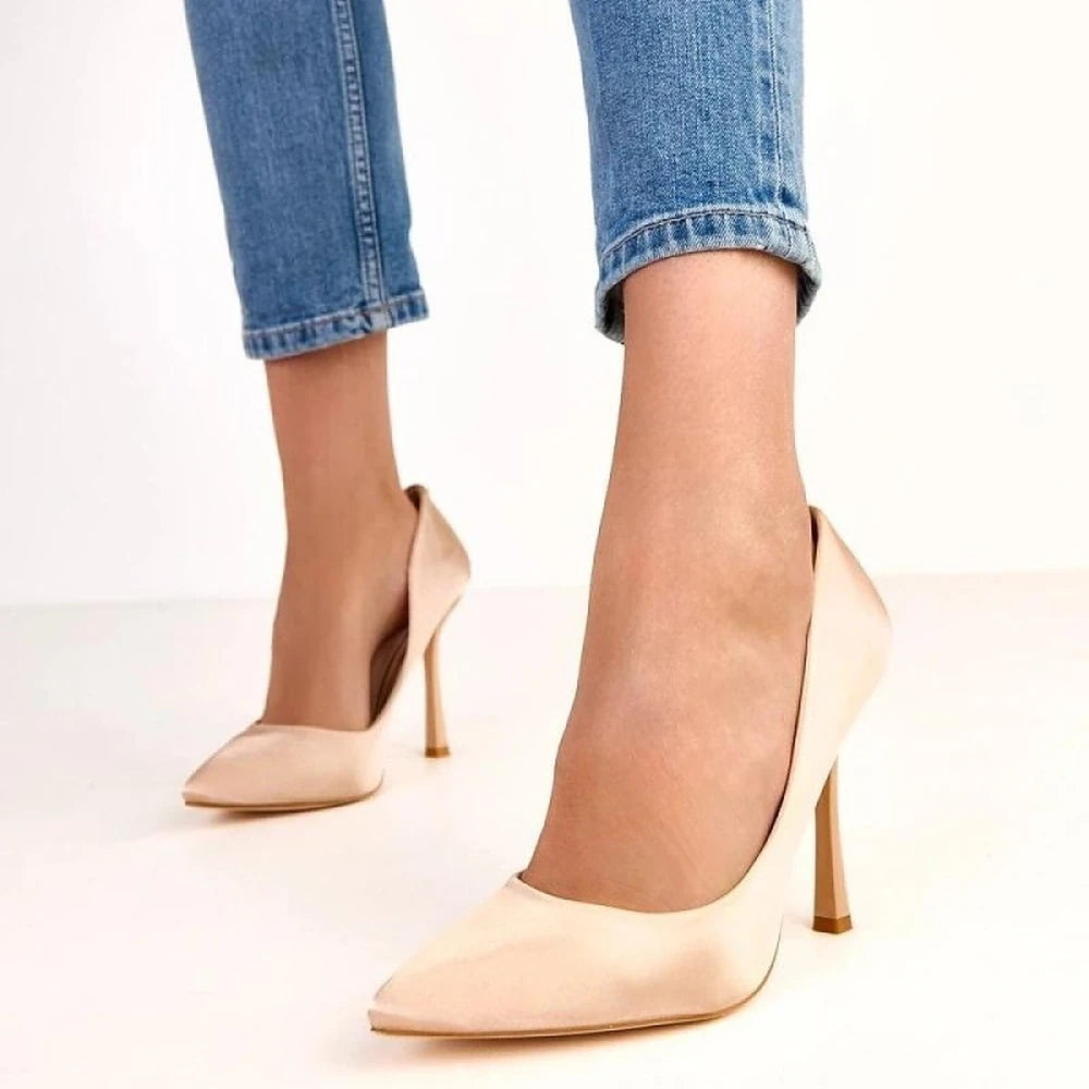Elegant Satin High Heels