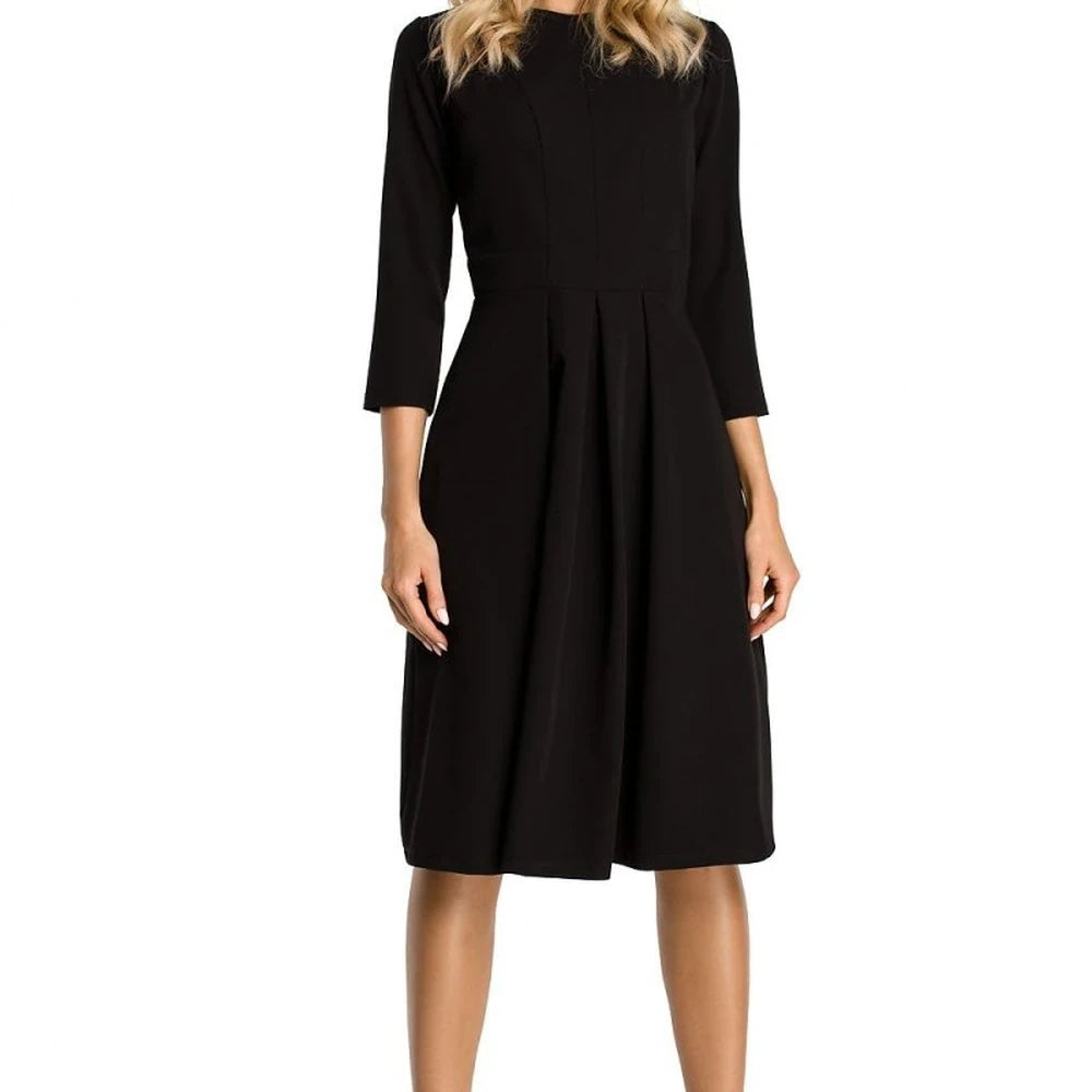 Women's Blue Red Navy Black Day Dress