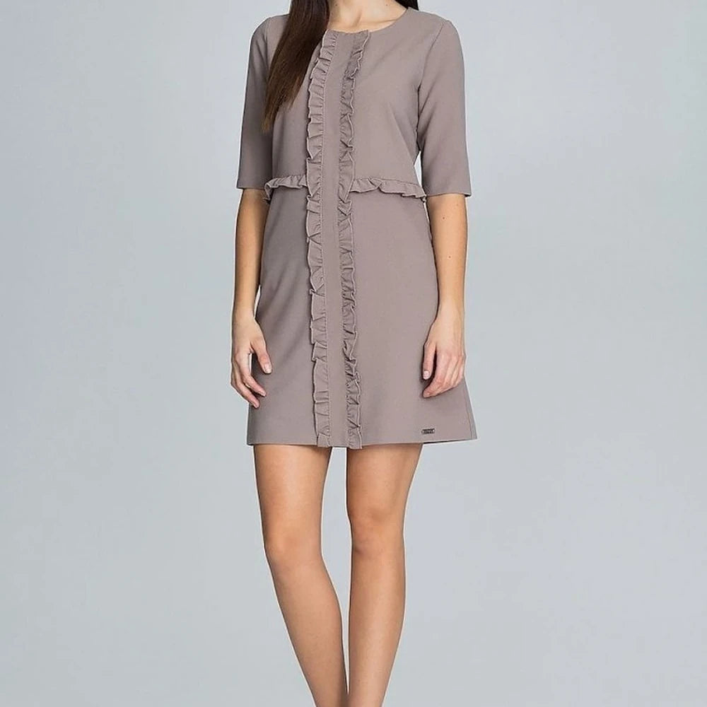 Elegant 3/4 Sleeve Cocktail Dress