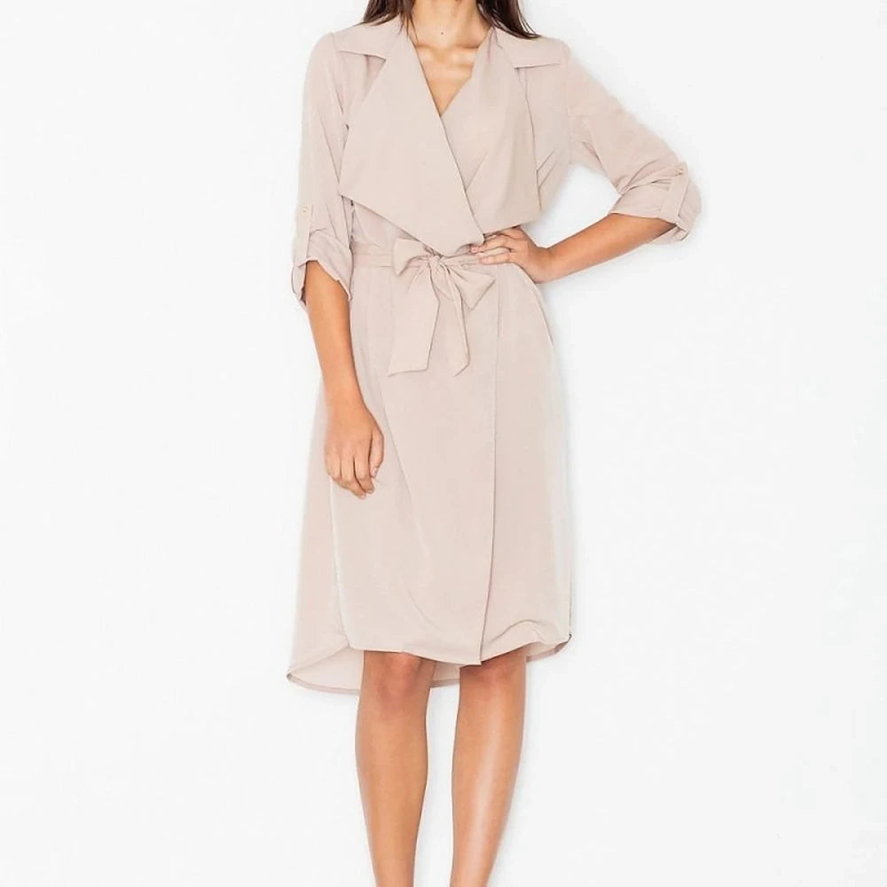 Wrap Waist Tie Dress
