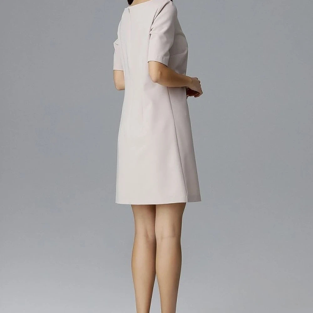 Casual Day Dress with 3/4 Sleeves