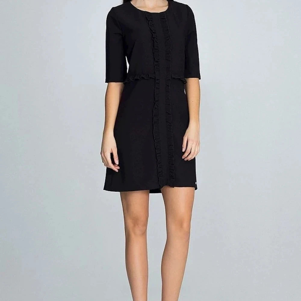 Elegant 3/4 Sleeve Cocktail Dress